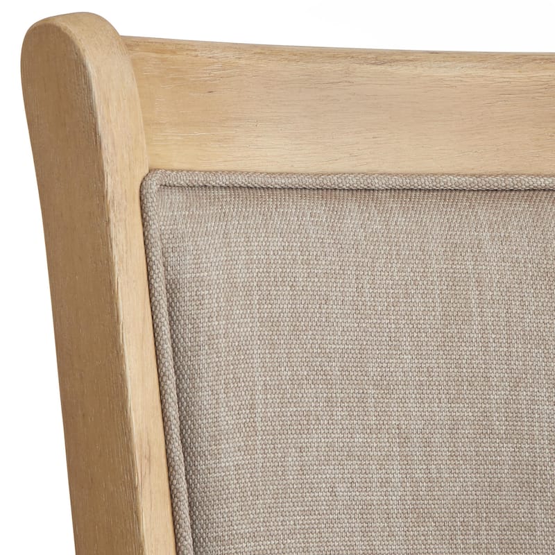 Simple Living French Country 24-inch Solid Wood Counter Height Swivel Bar Stool