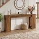 preview thumbnail 9 of 38, Farmhouse Wood 70.9 Inches Extra Long Console Table for Living Room, Hallway
