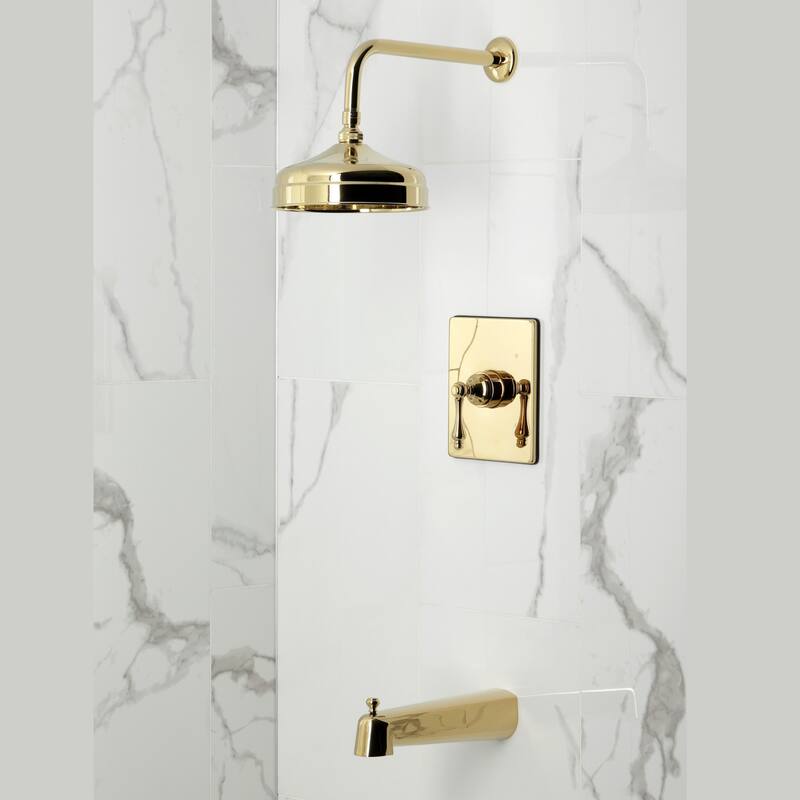 Kingston Brass Single-Handle Pressure Balanced Tub and Shower Faucet