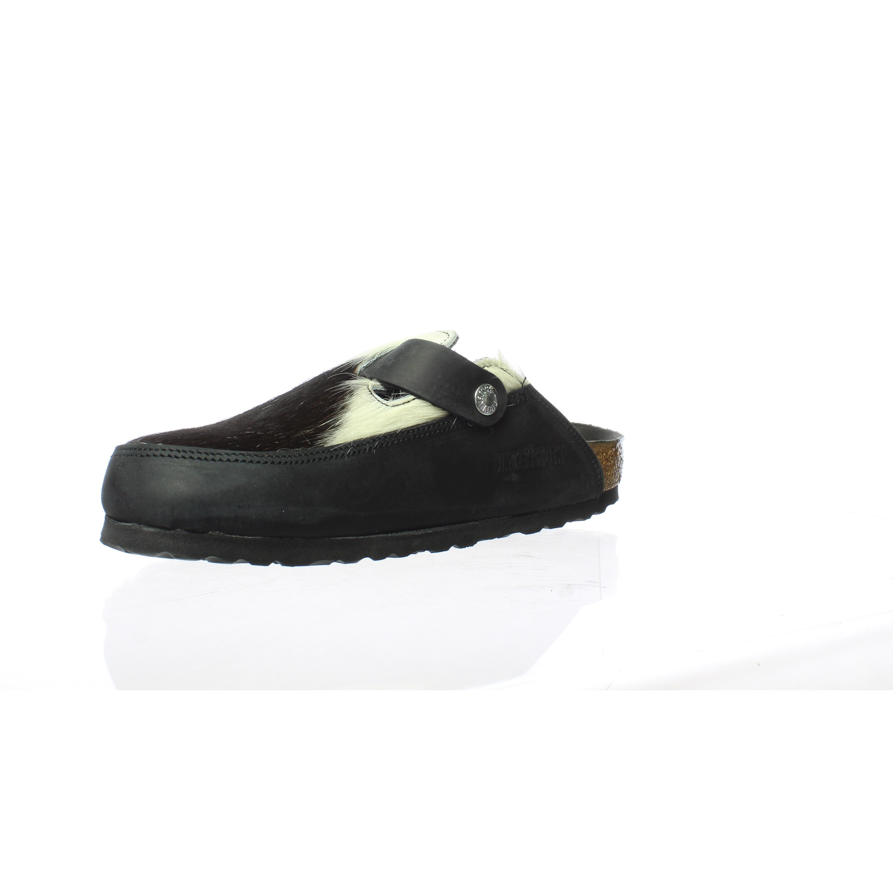 birkenstock boston fur black