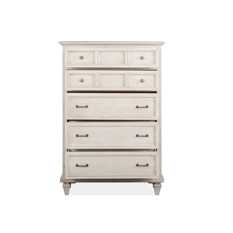 Magnussen Home Newport Alabaster Drawer Chest