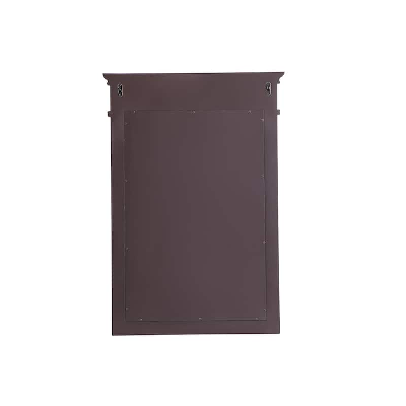 Roman 25" Teak Mirror