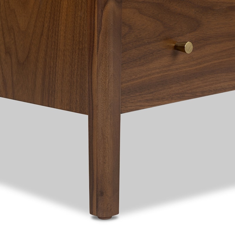 Poly & Bark Marla American Black Walnut Nightstand