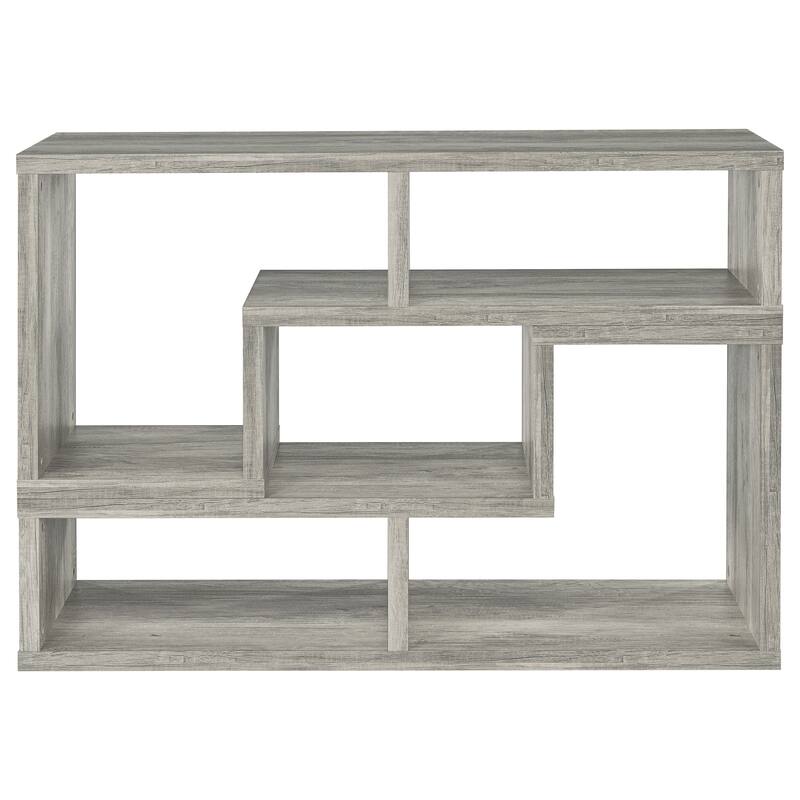 Velma Multipurpose TV Stand and Bookshelf Cappuccino - 47.25" x 15.25" x 22.00"
