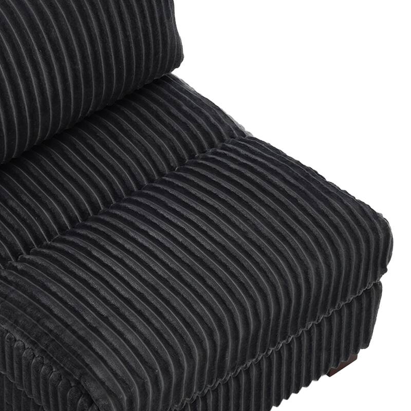 Plush Faux Fur Accent Sofa Chair