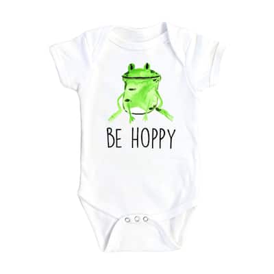 Frog - Baby Boy Girl Clothes Infant Bodysuit Funny Cute Newborn