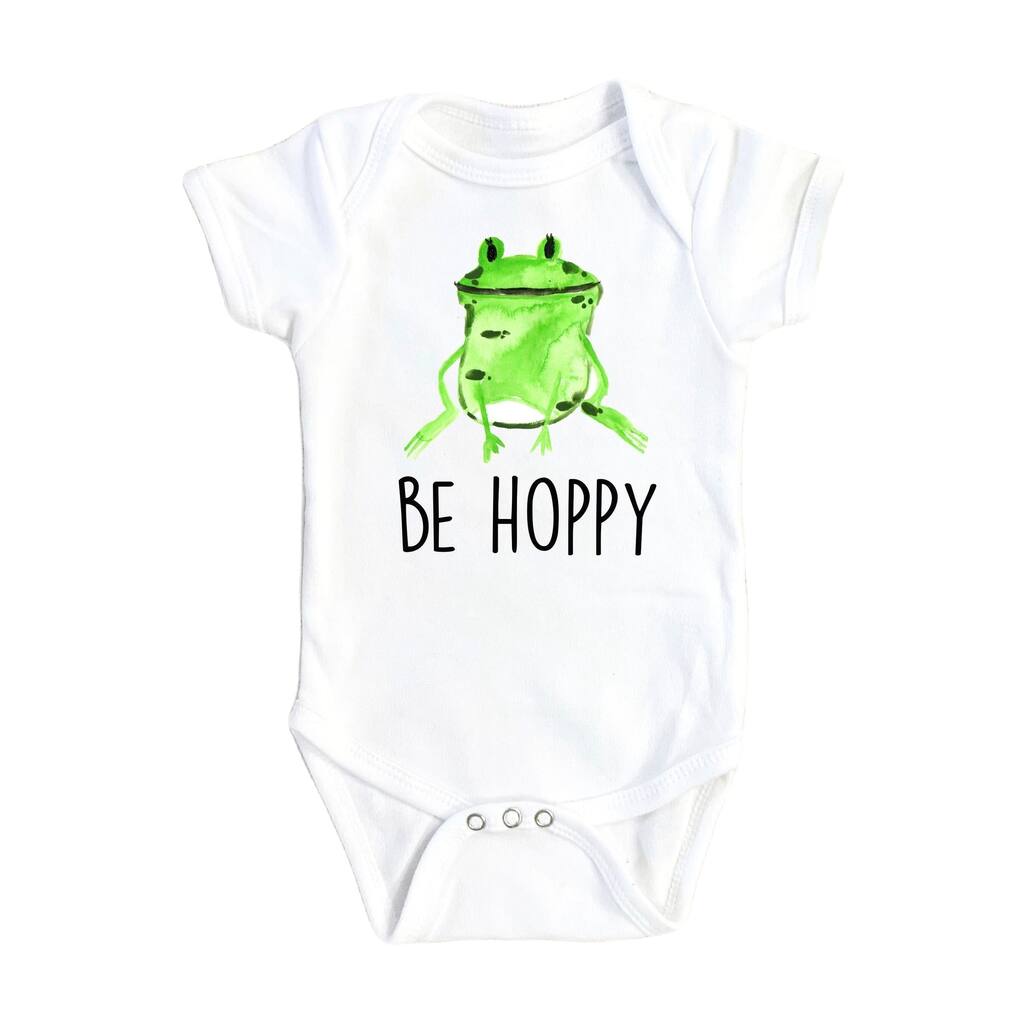 Frog - Baby Boy Girl Clothes Infant Bodysuit Funny Cute Newborn