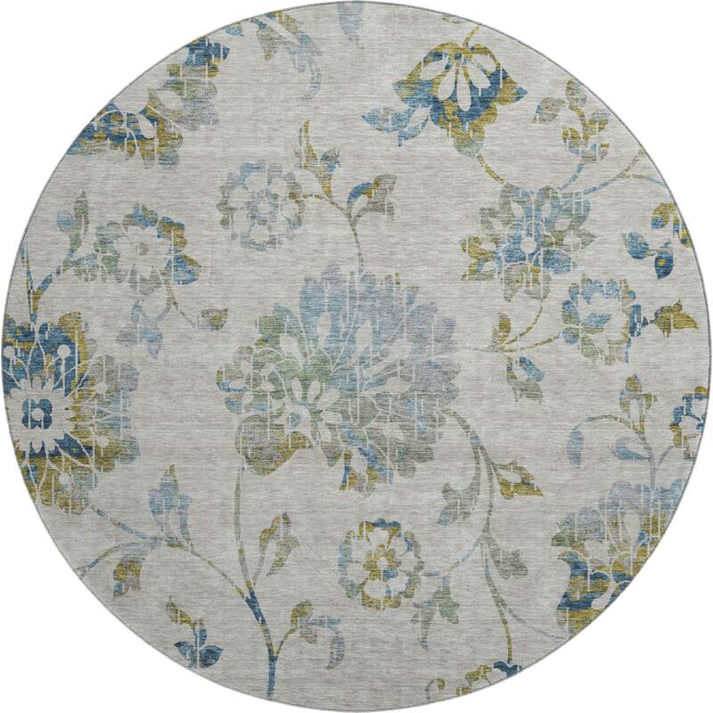 Premium Washable Super Soft Floral Whimsy Mayfield Rug