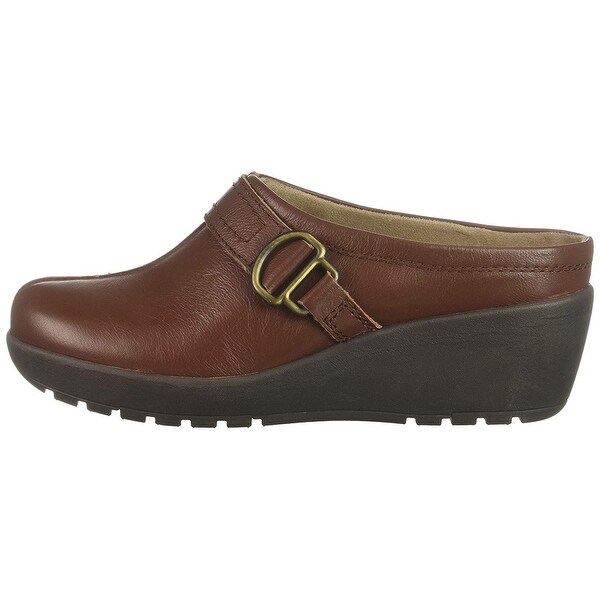 easy spirit leather clogs