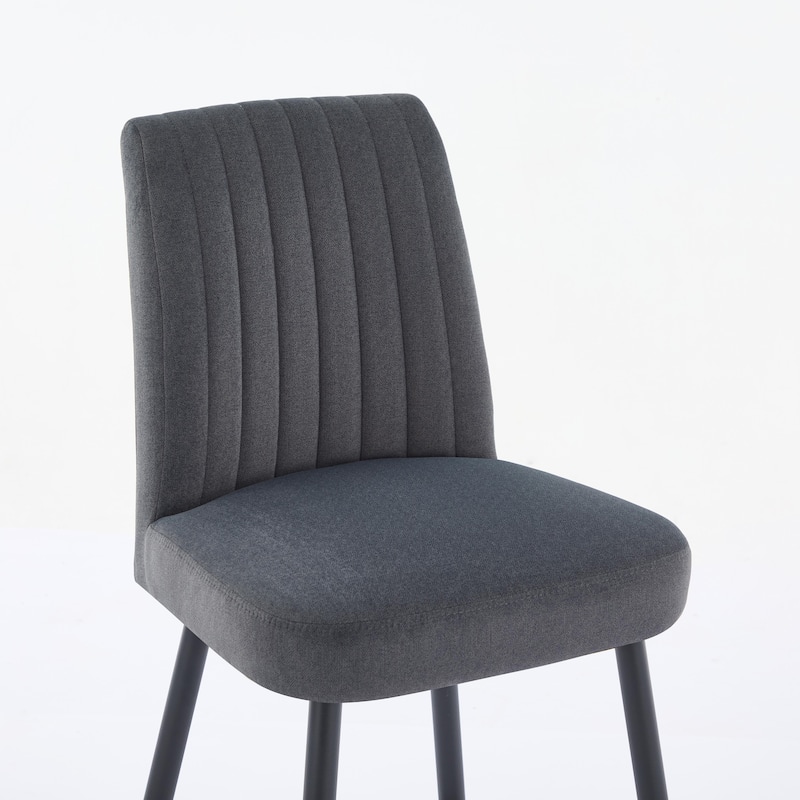 Upholstered Bar Chairs Side Chairs Set of 2