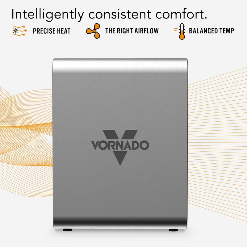 Vornado VMHi600 Whole Room Metal Space Heater, Digital Thermostat