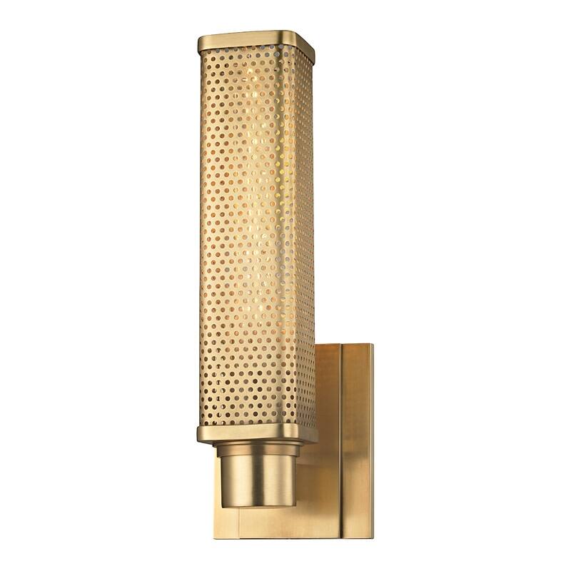 Hudson Valley Lighting Gibbs Single Light 13" Tall Wall Sconce