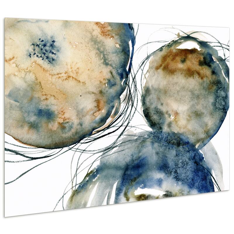 Empire Art"Hibernation I" Frameless Tempered Art Glass Wall Art