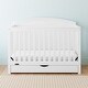 preview thumbnail 2 of 29, Graco Bellwood 5-in-1 Convertible Crib with Drawer - N/A