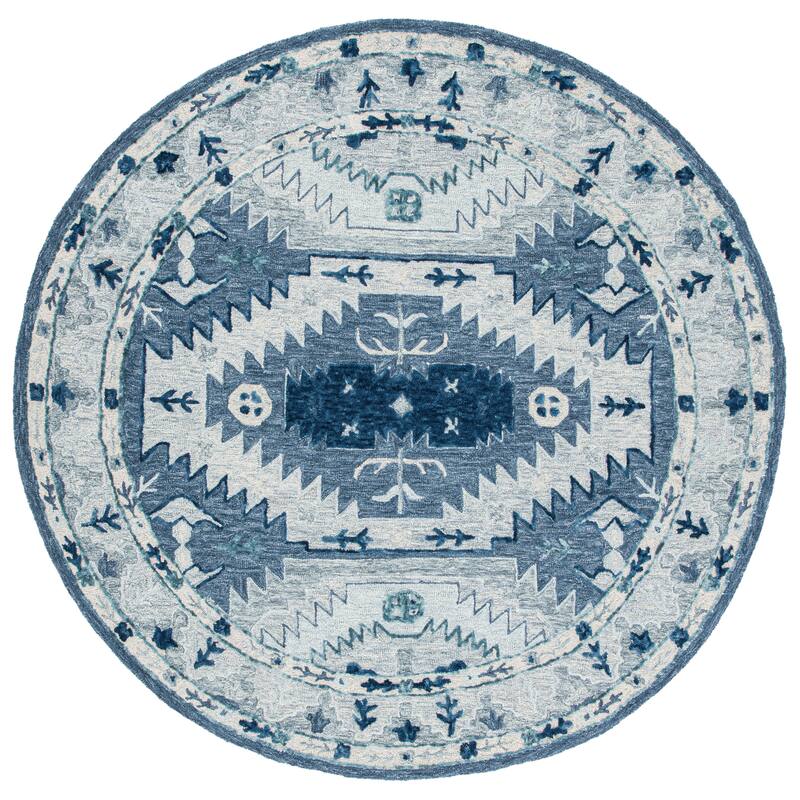 SAFAVIEH Handmade Capri Fionnula Contemporary Wool Rug