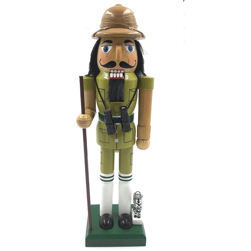 14 inch Safari Nutcracker - lime