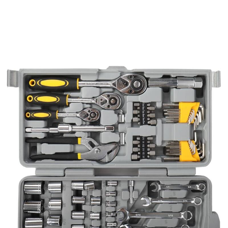 205 PCS Household Hand Tool Set, Auto Repair Tool Kit, for Home or Auto Repair