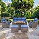 Option Blue cushion