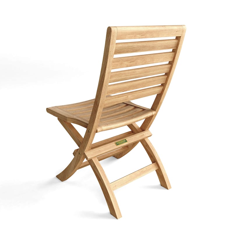 Andrew Teak Outdoor Dining Chair - Foldable (Set of 2)