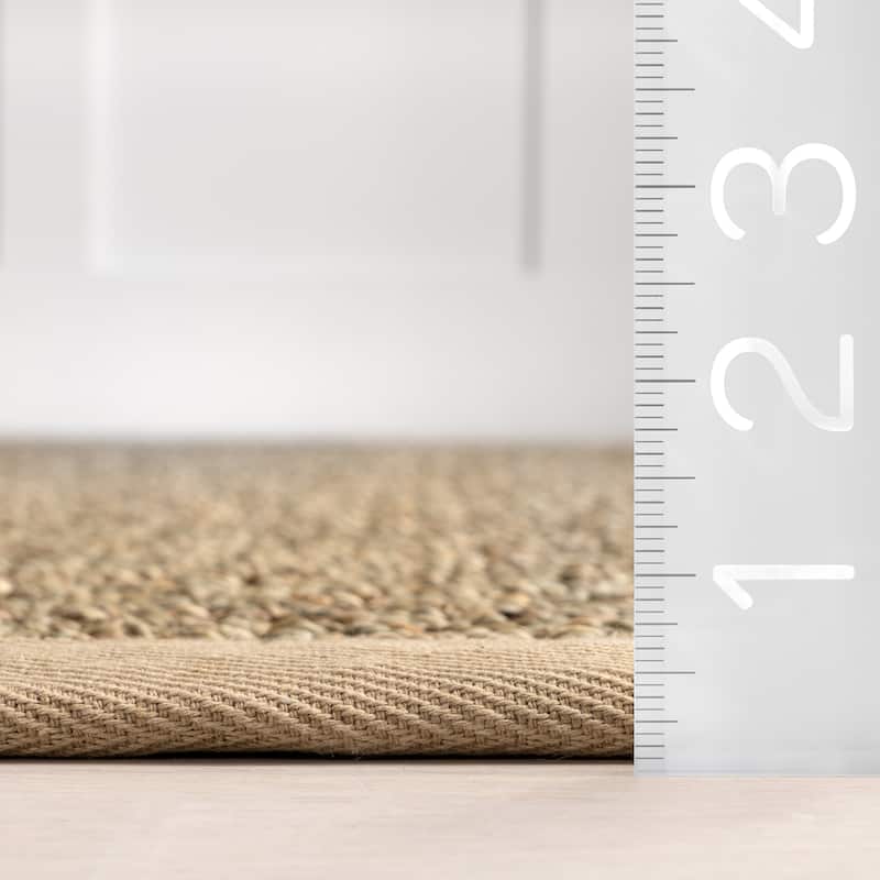 Nuloom Kiana Casual Seagrass Bordered Area Rug