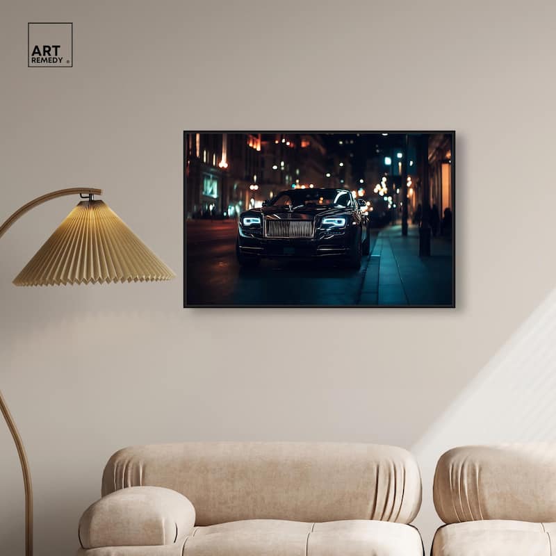 Phantom's Gleam Canvas by Art Remedy