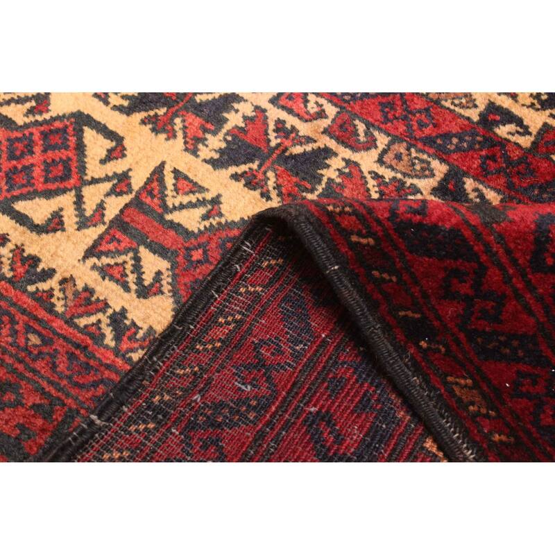 ECARPETGALLERY Hand-knotted Teimani Beige Wool Rug - 3'0 x 4'3