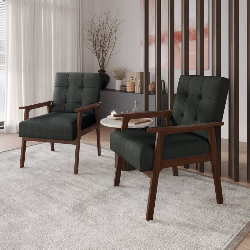 CraftPorch Modern 2- Pieces Accent Chairs