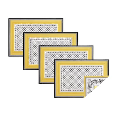Villeroy & Boch Audun Stain and Water Resistant Placemats, Set of 4