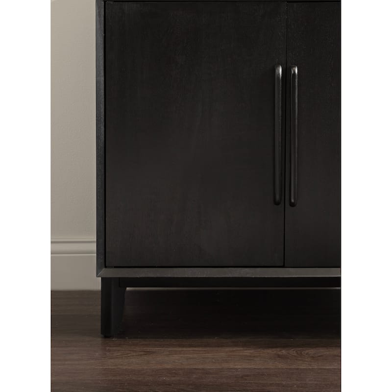 Kate and Laurel McCutcheon Floor Media Cabinet