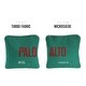 preview thumbnail 2 of 2, Palo Alto Green Dual Sided Cornhole Bags