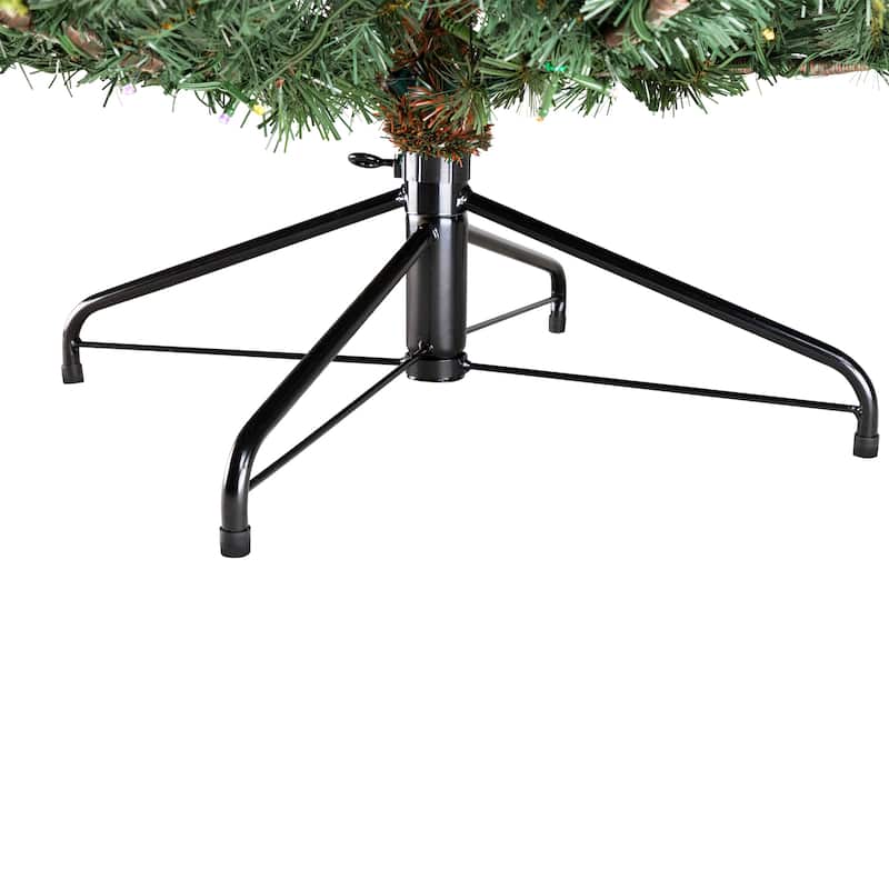 Real Touch™ Elite Pre-Lit Glenmora Pine IPT Artificial Christmas Tree - 9' Dual Color LED - 9 Foot