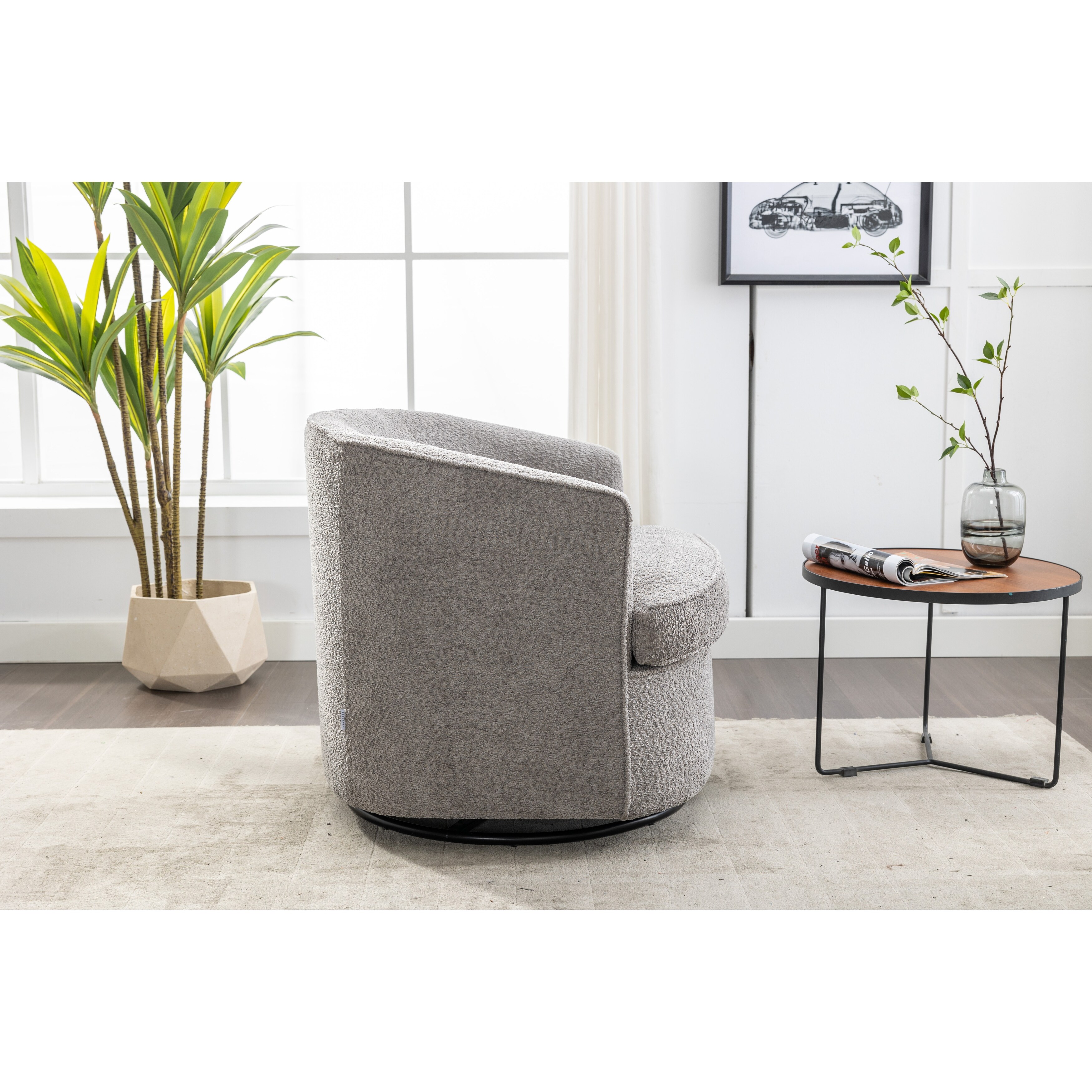 West elm barrel 2025 chair