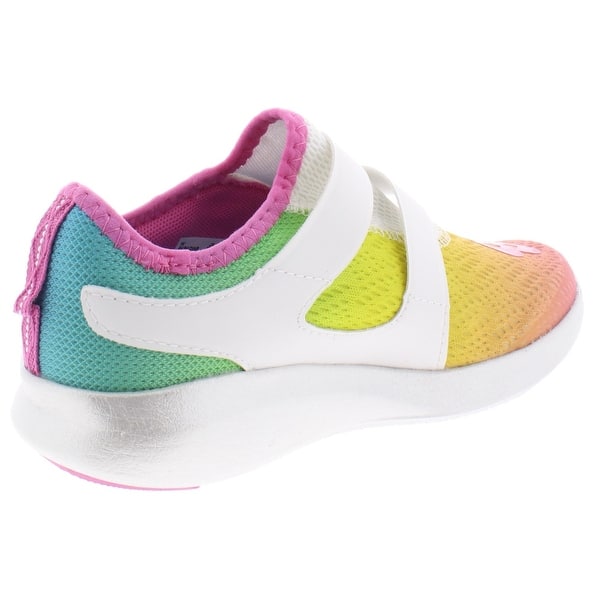 Shop New Balance Girls Fuelcore Reveal Running Shoes Trainers Boa Lace White Rainbow 1 Wide C D W Little Kid Overstock 31705177