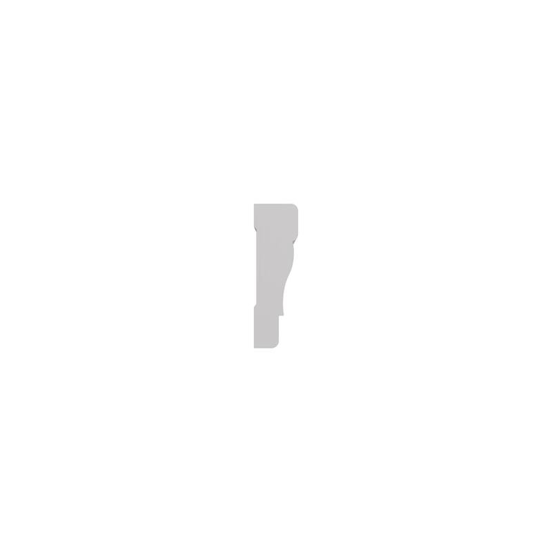 WM356: 11/16-in D x 2-1/4-in W x 96-in L Americraft Solid Hardwood Stain Grade Colonial Casing Moulding