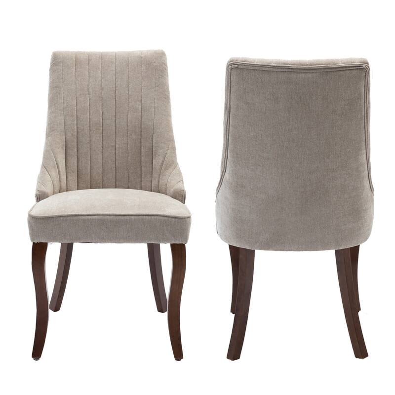Upholstered Dining Side Chair Accent Chair （Set of 2)