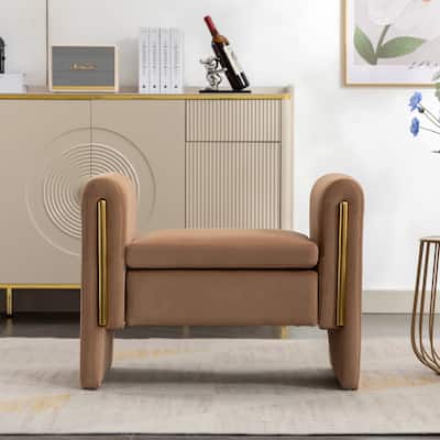 Fabric Single Bench