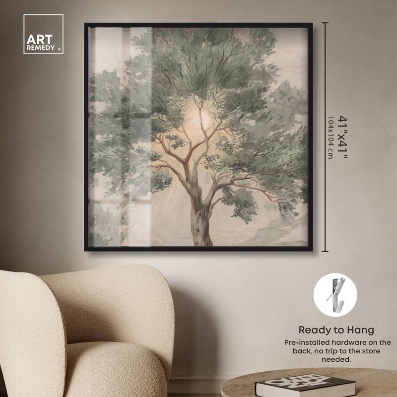 Emanating Branches II Shadowbox by Art Remedy