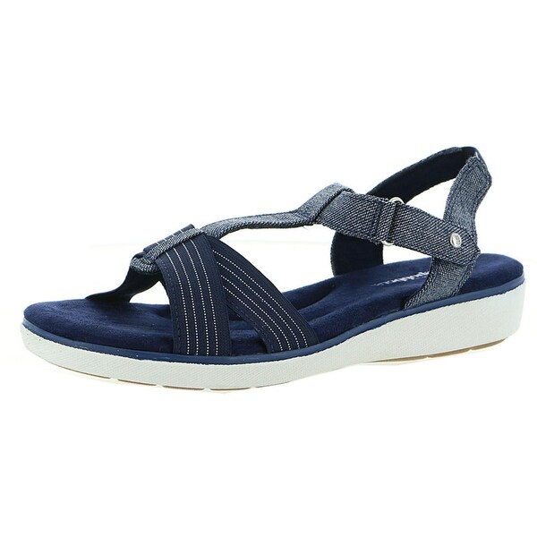navy blue t strap sandals