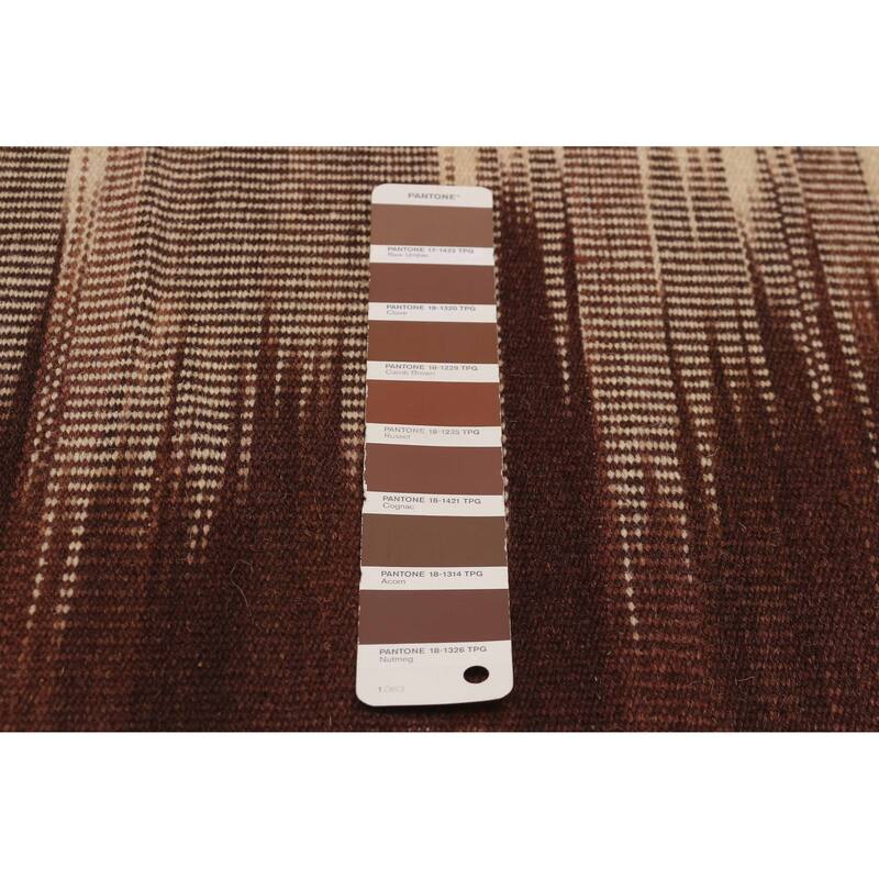 Ankara Brown Kilim 4'11" x 8'0" - 4'11 x 8'0