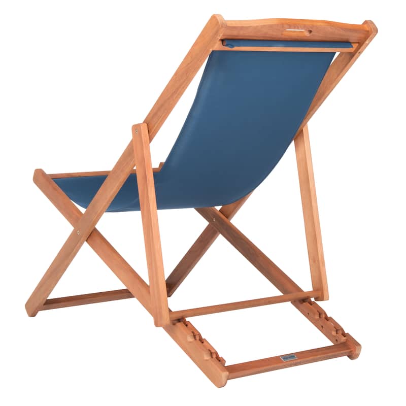 SAFAVIEH Outdoor Natalya Foldable Sling Chair (Set of 2) - 24W x 34D x 41H