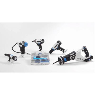 20-Volt 5-Tool Kit with 70-Piece Accessory Set