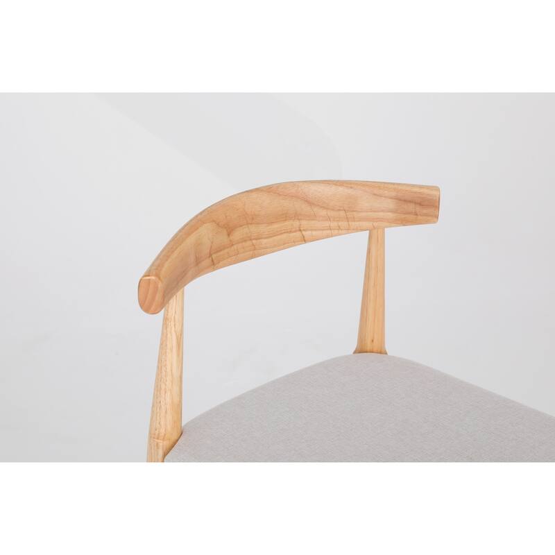 Mid-Century Modern Stools with Sturdy Wood Legs and Comfortable Seats for Various Rooms