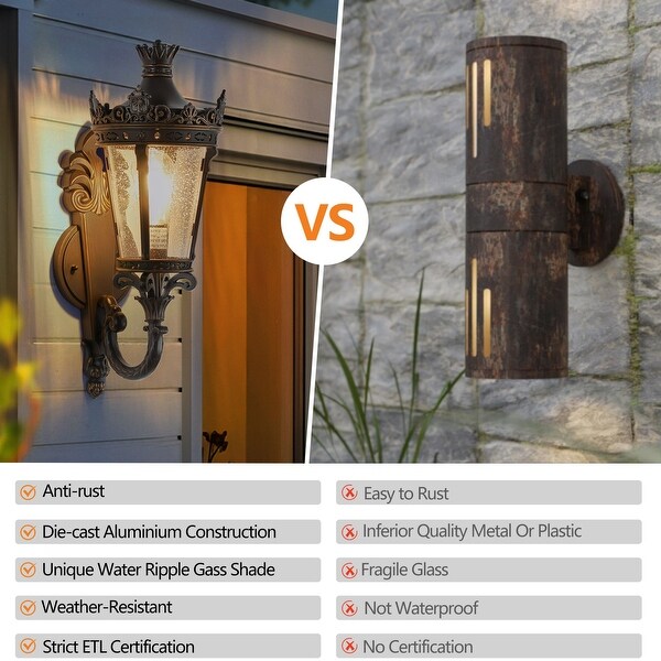 Quality outdoor wall lights cheap