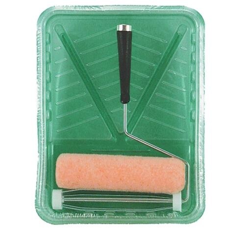Shop Premier Paint Roller 9 Xgp Deluxe Green Plastic Tray Kit 3
