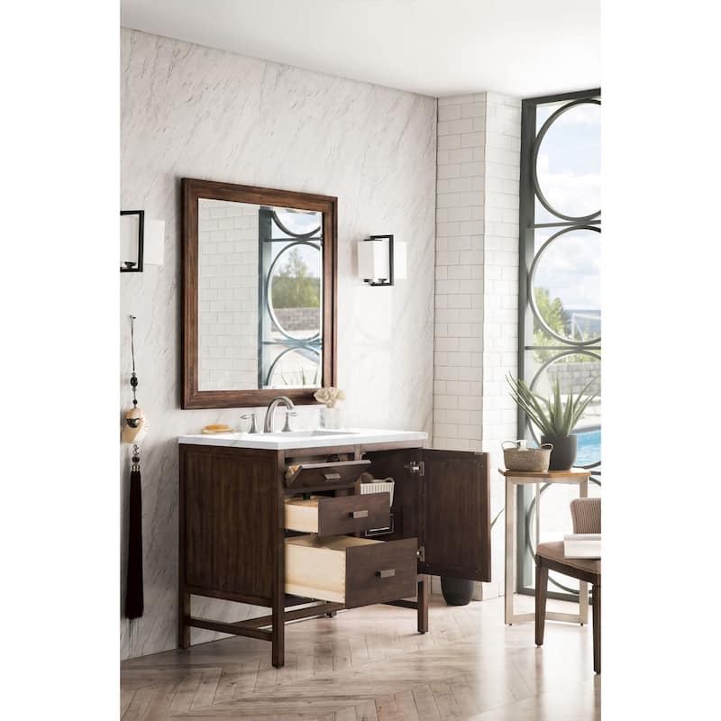 James Martin Vanities Addison 36" Single Basin Hardwood Vanity Set