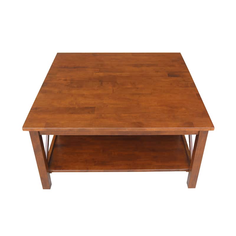International Concepts Hampton Solid Wood Square Coffee Table - 36" x 36"