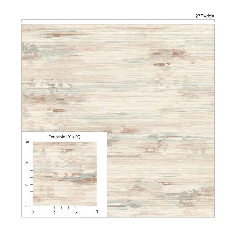 Seabrook Designs Silk Mistral Embossed Vinyl Unpasted Wallpaper