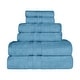 preview thumbnail 15 of 55, Superior Cotton Quick-Drying 6 Piece Highly Absorbent Towel Set