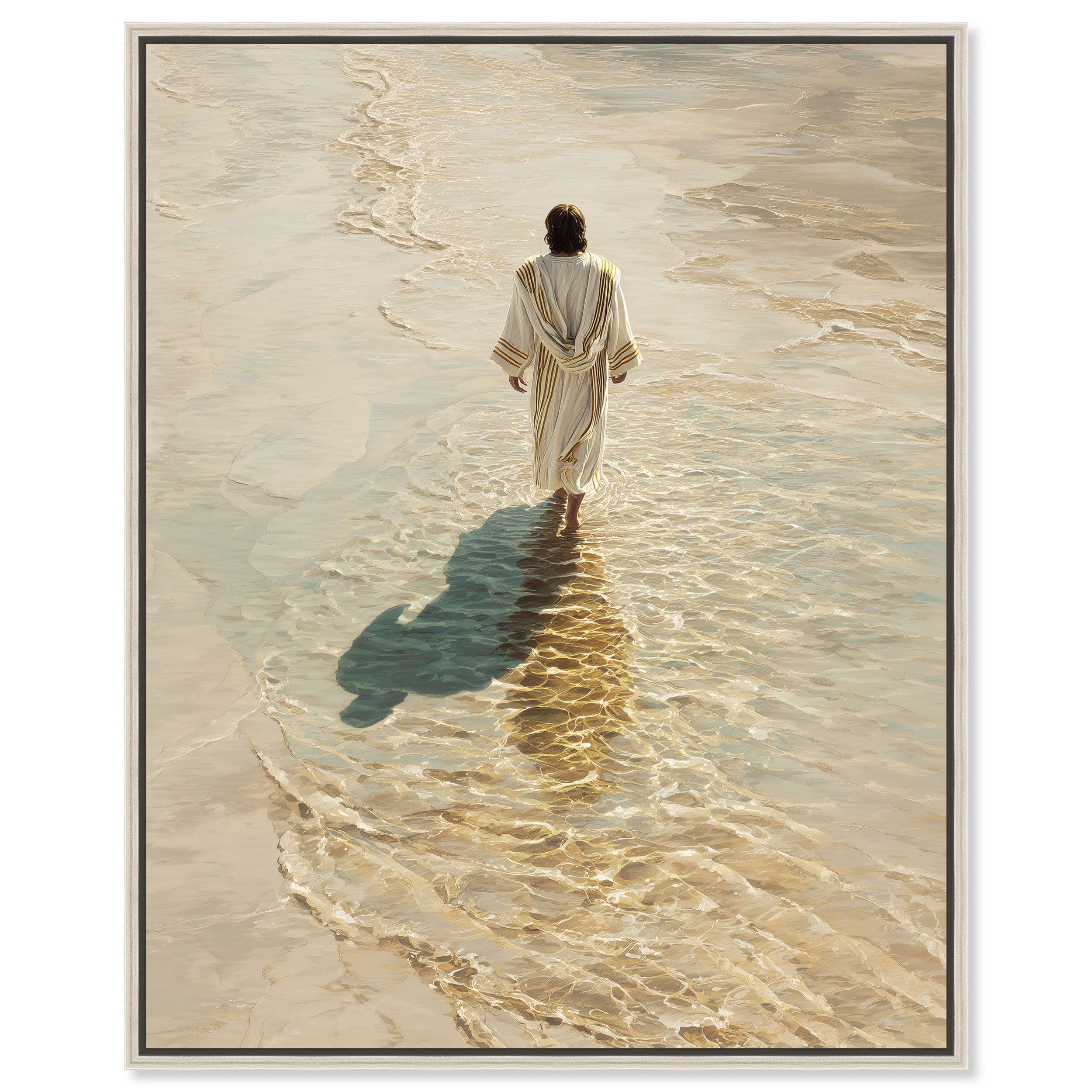 Faith That Moves II Faith Wall Art Framed Canvas Print by Art Remedy