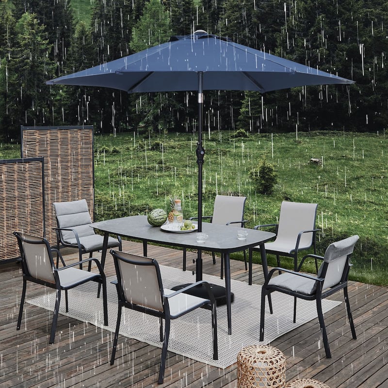 Ainfox Patio Umbrella Without Base for Garden Patio